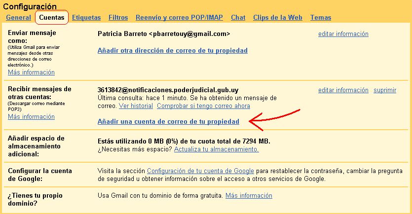 Instructivo Para Configurar Gmail